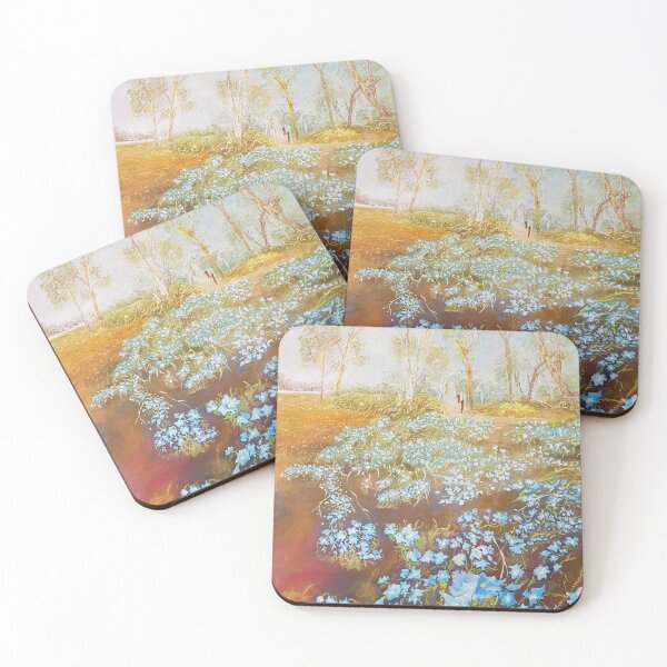 Item preview, Field of Blue - Lechanaultia designed and sold by scallyart.