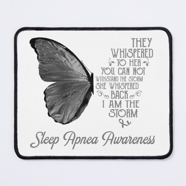 Item preview, Butterfly I Am The Storm Sleep Apnea Awareness designed and sold by whlrcheryl.