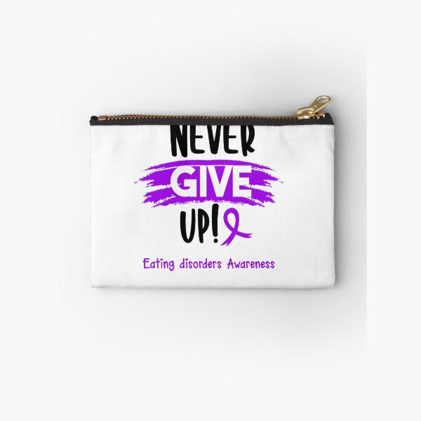 Item preview, Eating disorders Warrior - Eating disorders Awareness - Never Give Up! designed and sold by Robbsyn.