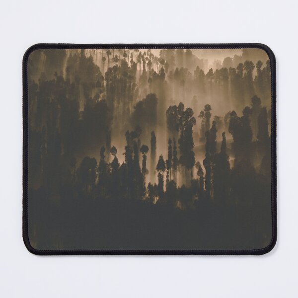 Item preview, Misty Forest Drawing, Dark Green Misty forest, Misty Dark Green Forest Aesthetic, Foggy Misty Dark Green Forest Aesthetic designed and sold by Trendymotion.