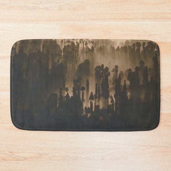 Item preview, Misty Forest Drawing, Dark Green Misty forest, Misty Dark Green Forest Aesthetic, Foggy Misty Dark Green Forest Aesthetic designed and sold by Trendymotion.