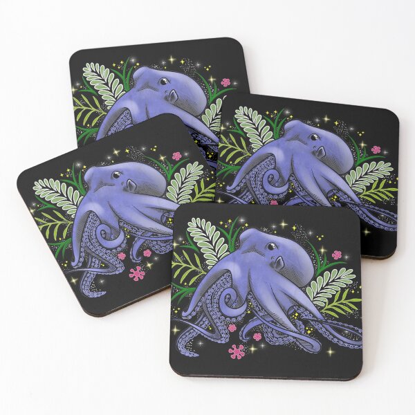 Item preview, octopus designed and sold by Limones-Design.
