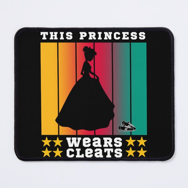 Item preview, This Princess Wears Cleats Essential T-Shirt designed and sold by laureljusjv.