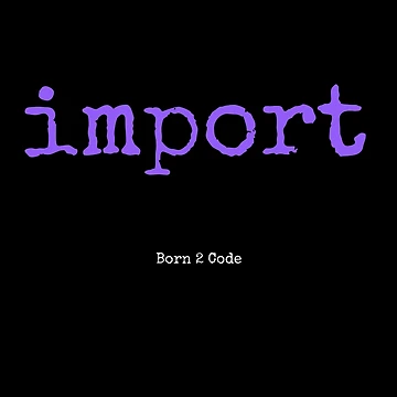 Vorschaubild zum Design Computer Geek Born 2 Codeimport von ComputerGeeksTs