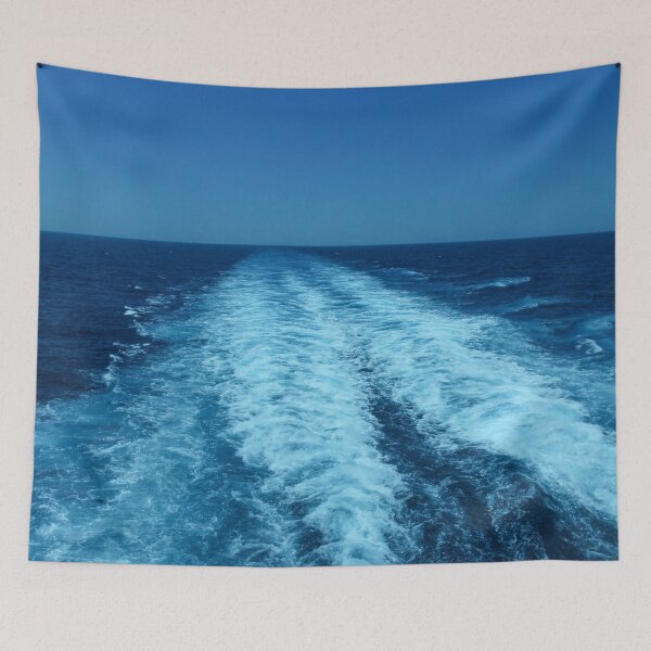 Item preview, Wake of cruise ship designed and sold by Kevin Hellon.