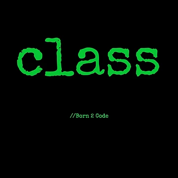 Artwork thumbnail, Computer Geek Born 2 Code Class by ComputerGeeksTs