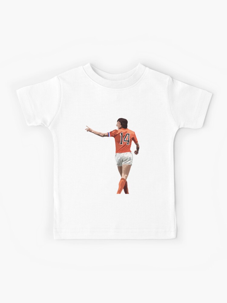 voorzichtig brand Aantrekkingskracht Johan Cruyff (Oranje)" Kids T-Shirt for Sale by alisart29 | Redbubble