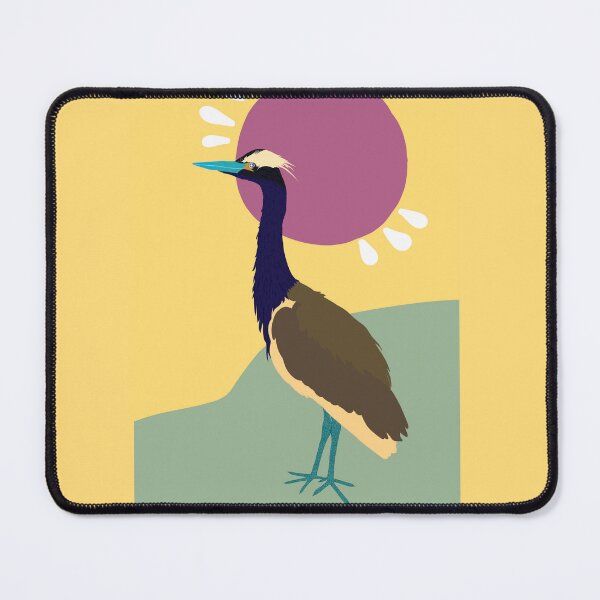 Item preview, Heron Basking in the Sun designed and sold by dottydoodles.