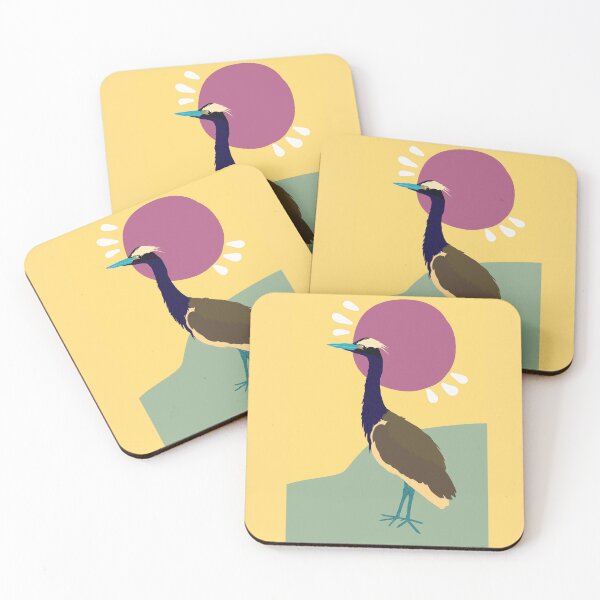 Item preview, Heron Basking in the Sun designed and sold by dottydoodles.
