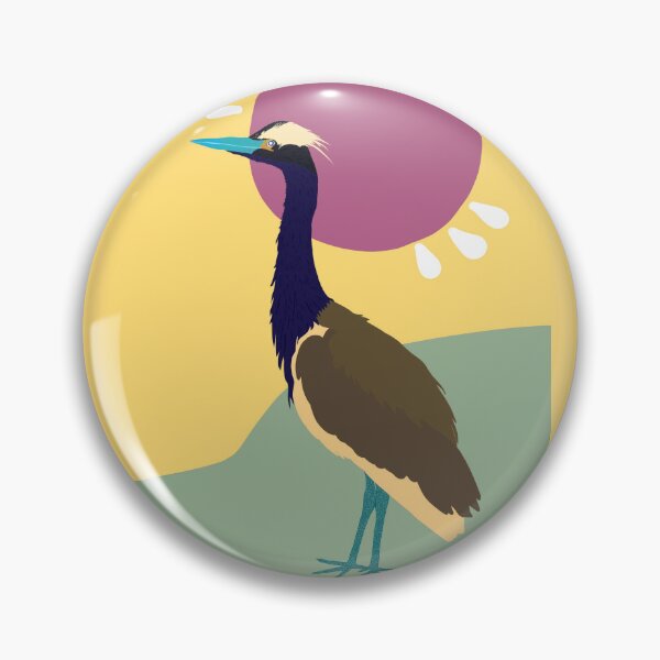 Item preview, Heron Basking in the Sun designed and sold by dottydoodles.