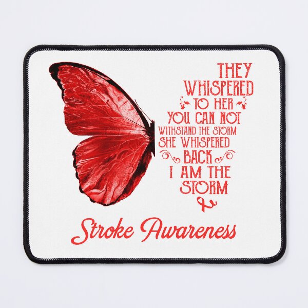 Item preview, Butterfly I Am The Storm Stroke Awareness designed and sold by whlrcheryl.