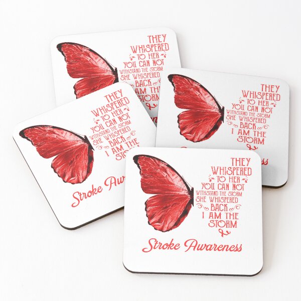 Item preview, Butterfly I Am The Storm Stroke Awareness designed and sold by whlrcheryl.