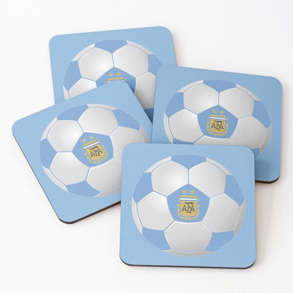 Item preview, Argentina Futbol Jersey Stripes with Crest designed and sold by infinitetango.