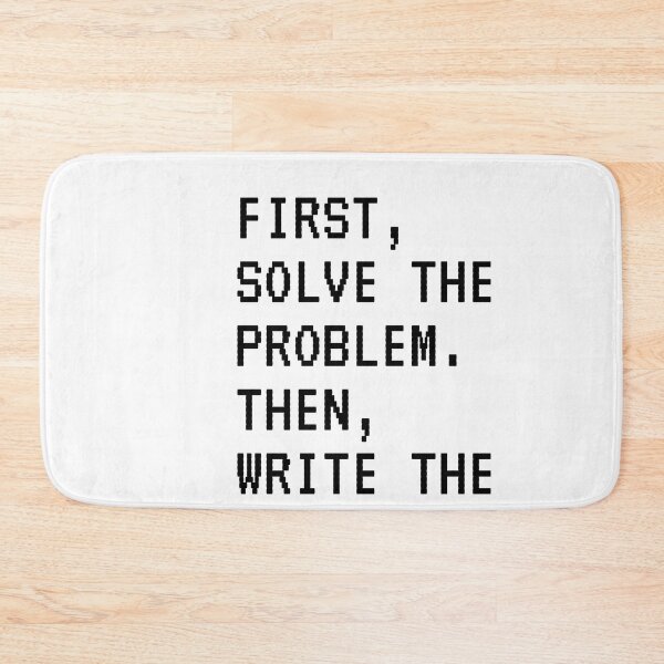 Item preview, first solve the problem. Then write the code. designed and sold by Red Ouane.