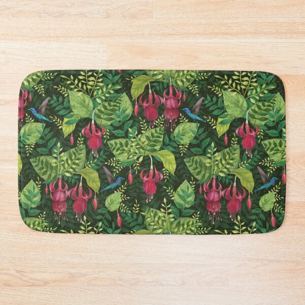 Item preview, Fuchsias and Hummingbirds designed and sold by Ornate Flair.