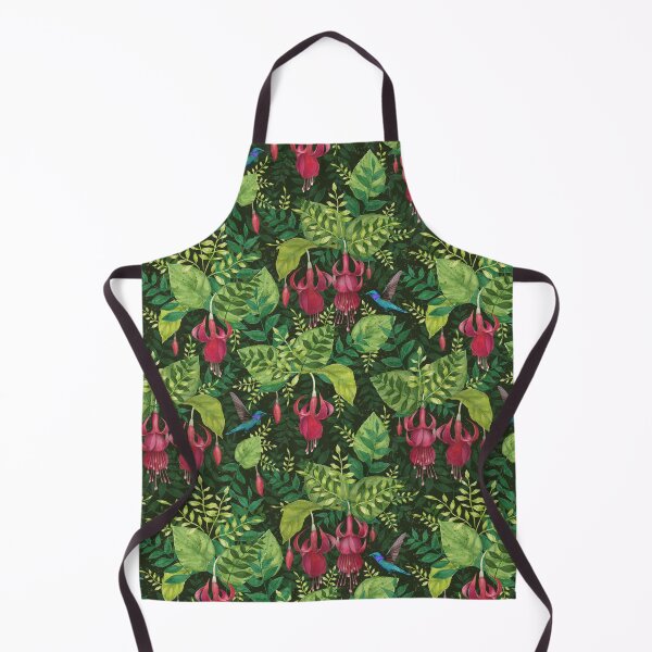 Item preview, Fuchsias and Hummingbirds designed and sold by Ornate Flair.
