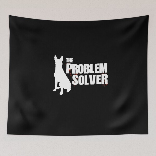 Item preview, The Problem Solver Cool Belgian Malinois Gift designed and sold by Malinois  Drive.