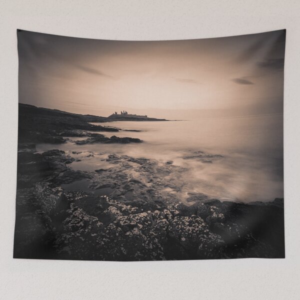 Item preview, A Dark and Moody Dunstanburgh Castle designed and sold by heidipics.