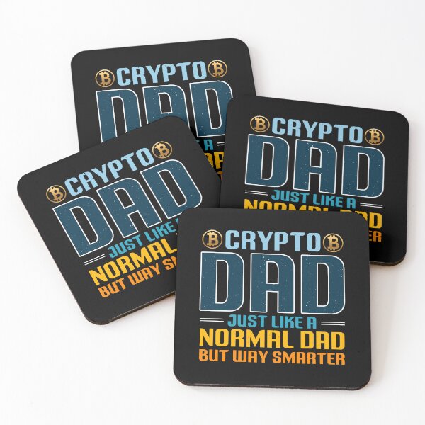 Item preview, CRYPTO DAD JUST LIKE A NORMAL DAD BUT WAY SMARTER designed and sold by lukas69graphic.