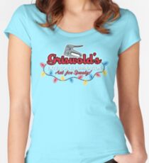 Griswold's Exterior Illumination Women's Fitted Scoop T-Shirt
