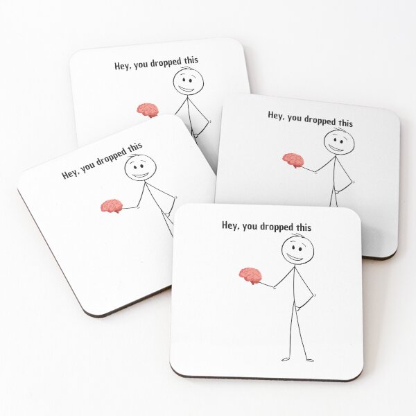 Item preview, Hey, you dropped this- brain designed and sold by zakariadesigner.