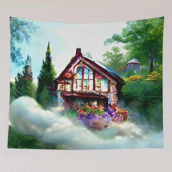Item preview, Cottage in the mist designed and sold by bradm50.