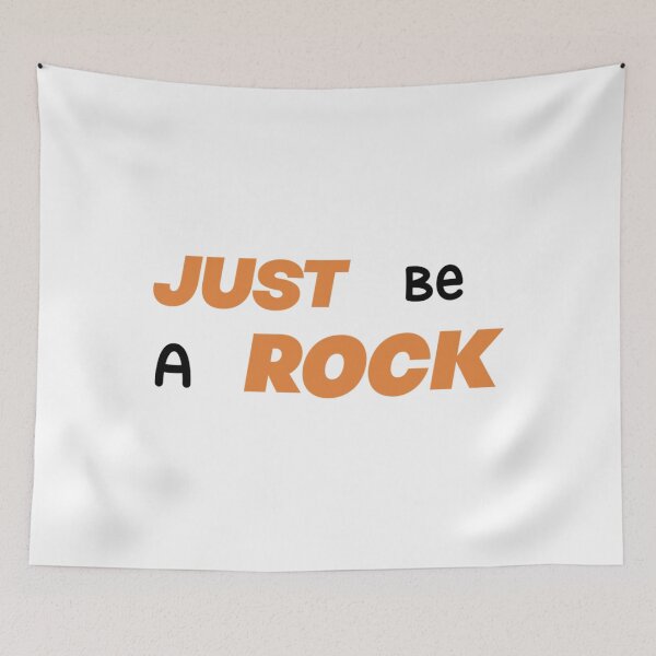 Item preview, Just B A Rock    designed and sold by QuriousShop6.