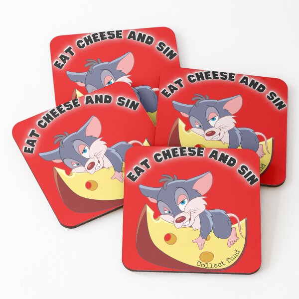 Item preview, Eat cheese and sin collect fund funny mouse designed and sold by Narcisa22.