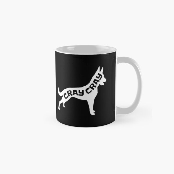 Vista previa del artículo con la obra «Regalo divertido del perro Malinois belga Cray Crazy Maligator», diseñado y vendido por Malinois  Drive.