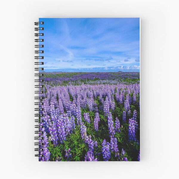 Item preview, Endless Field Of Purple Flowers designed and sold by Taceo10.