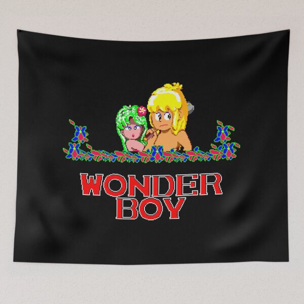 Item preview, Wonder Boy - Title Screen designed and sold by pixel8tees.