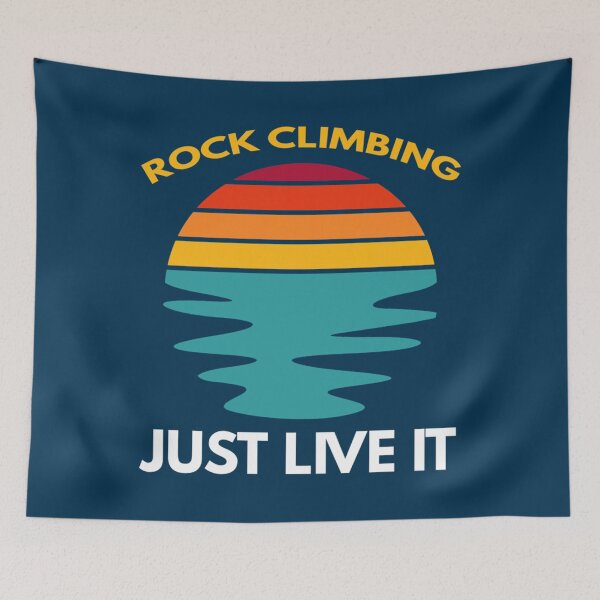 Item preview, Rock Climbing Just Live It   designed and sold by QuriousShop6.