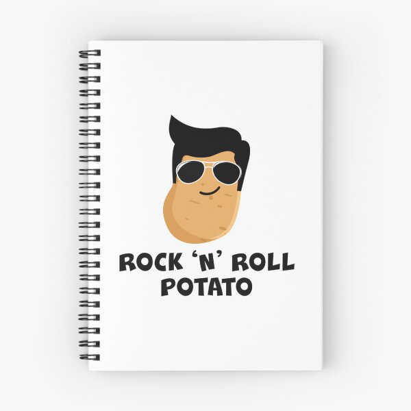 Item preview, Rock N Roll Potato - Black   designed and sold by QuriousShop6.