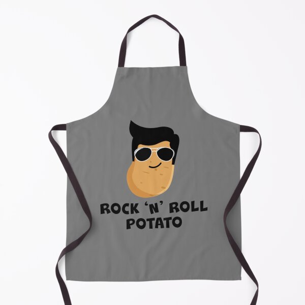 Item preview, Rock N Roll Potato - Black designed and sold by QuriousShop6.