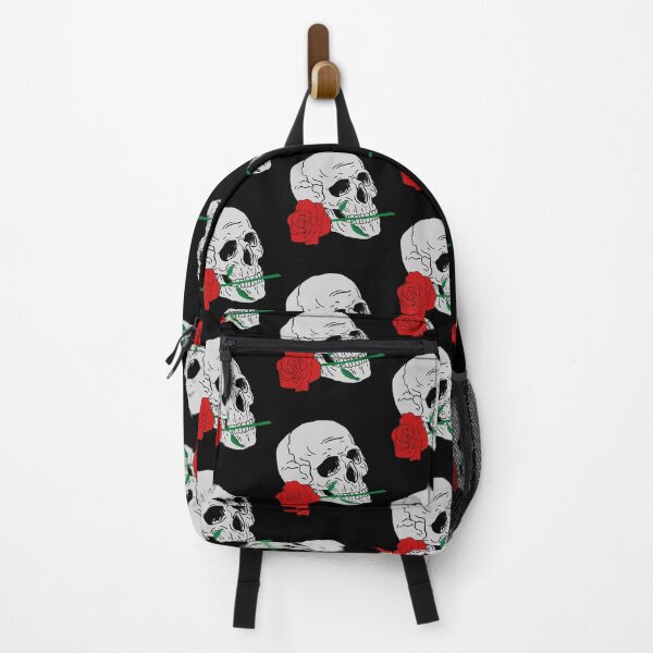 Item preview, Skull with rose in mouth designed and sold by LewisRichie.