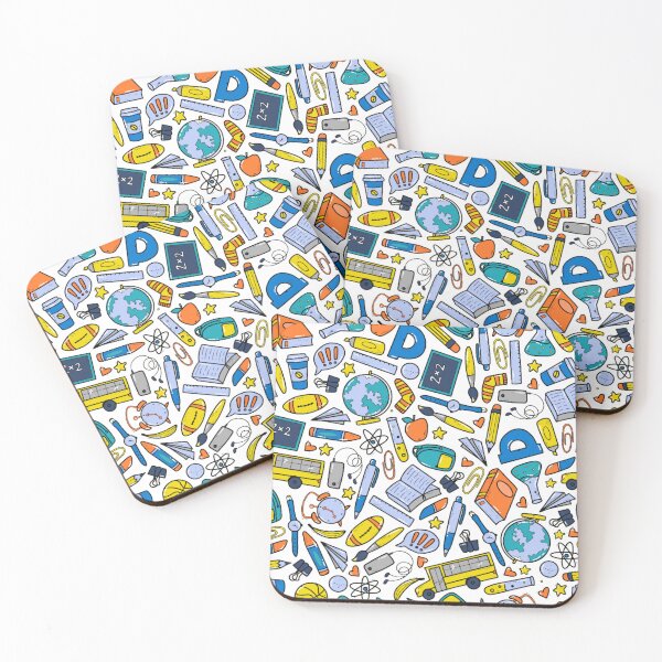 Item preview, Cute Back to School Pattern Design designed and sold by antevasinart.