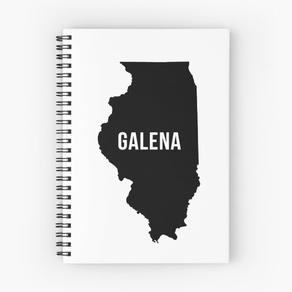 Item preview, Galena, Illinois Silhouette designed and sold by CartoCreative.