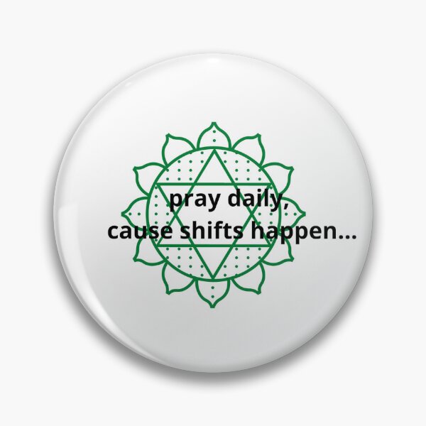 Item preview, pray daily (Heart Chakra) designed and sold by TCMAS.