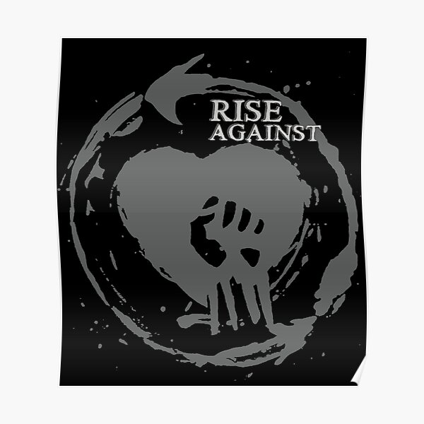 FREE Punk Poster! RISE AGAINST The Black Market Ltd Ed Discontinued RARE Poster 