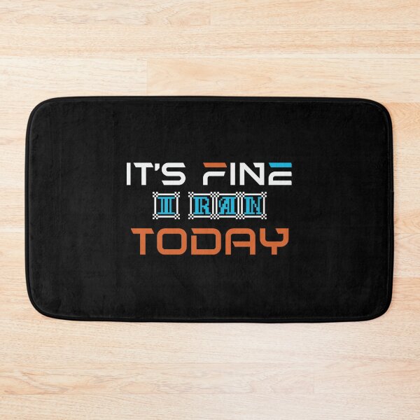 Item preview, It's Fine I Ran Today Running Lover Essential T-Shirt designed and sold by verarheaf9.