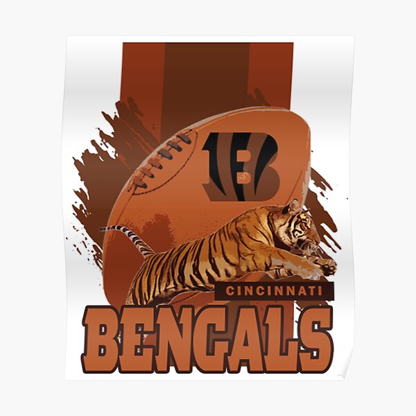 NFL Heritage Series CINCINNATI BENGALS 1968-Style Tiger Mascot