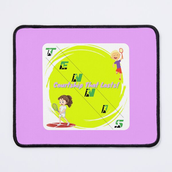 Item preview, Tennis Courtship Design designed and sold by CoyoteGifts.
