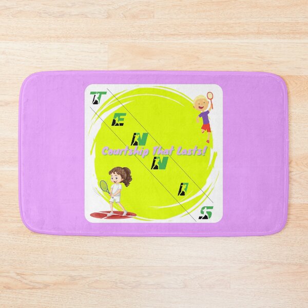 Item preview, Tennis Courtship Design designed and sold by CoyoteGifts.