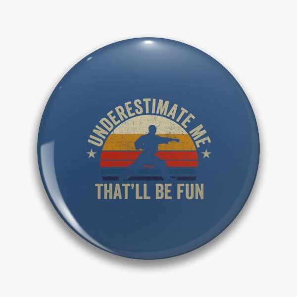 Item preview, Underestimate Me Thatll Be Fun Retro Vintage 70s Karate  designed and sold by AHien.