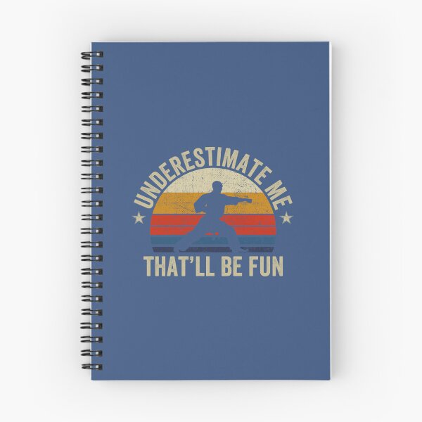 Item preview, Underestimate Me Thatll Be Fun Retro Vintage 70s Karate  designed and sold by AHien.