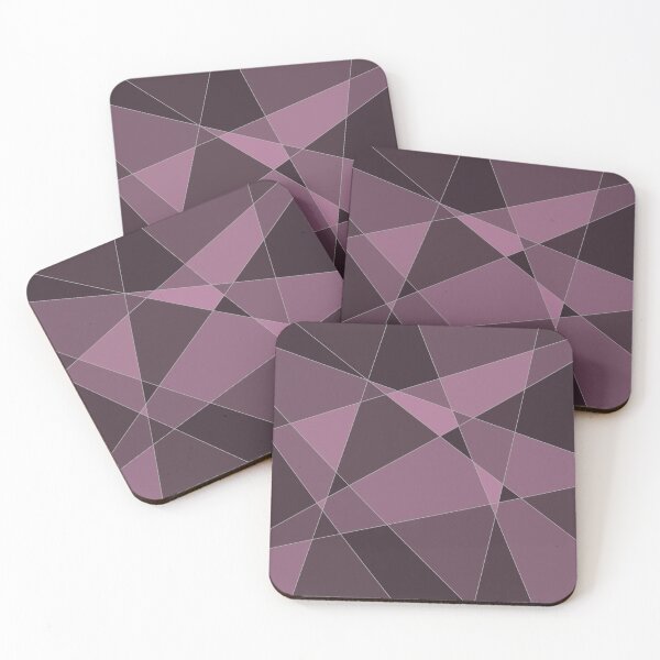 Item preview, purple geometric abstract designed and sold by thatSunshineGrl.