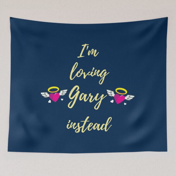 Item preview, I_m Loving Gary Instead  Gary Barlow Is My Angel Edition Fitted V-Neck designed and sold by DeejaArta.