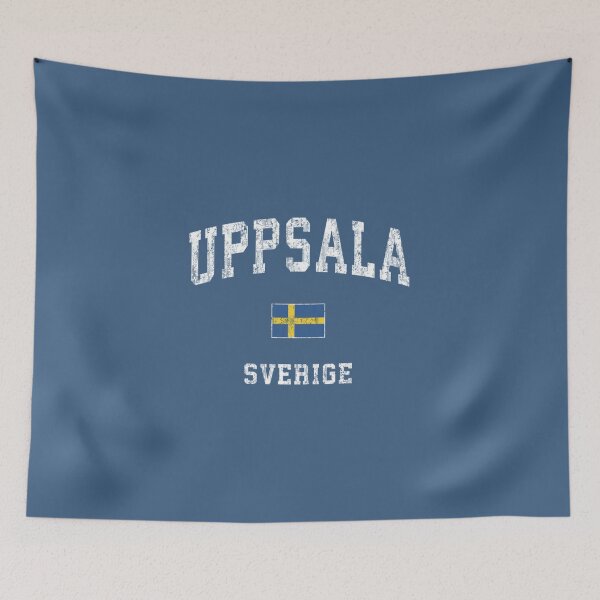 Item preview, Uppsala Sweden Sverige Vintage Athletic Sports Design designed and sold by AHien.