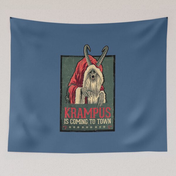Item preview, US Legendary Pictures Krampus Poster Vintage 01 designed and sold by AHien.
