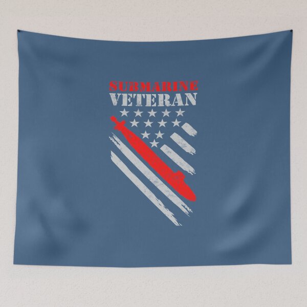 Item preview, US Navy Submarine Veteran Vintage USA Flag gift Submariner Pullover designed and sold by AHien.